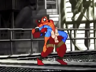 Deadpool Fucks Spiderman Mugen